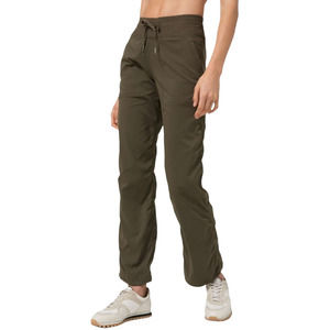 Lululemon Dance Studio Pant III in Dark Olive 32" Size 6